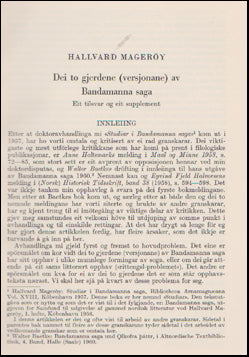 Dei to gjerdene (versjonane) av Bandamanna saga # 47769