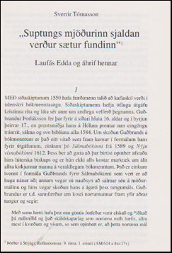 "Suptungs mjöðurinn sjaldan verður sætur fundinn." # 47778