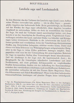Laxdæla saga und Landnámabók # 47805
