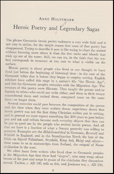 Heroic Poetry and Legendary Sagas # 47830