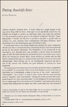 Dating Rauðúlfs Þáttr # 47871