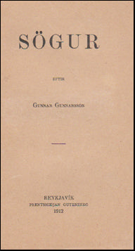 Sögur eftir Gunnar Gunnarsson # 47926