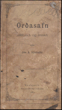Orðasafn íslenzkt og enskt # 47930