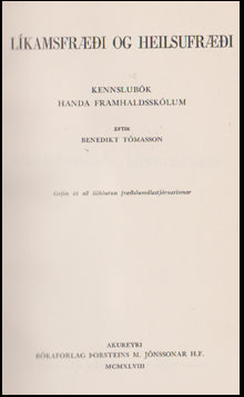 Líkamsfræði og heilsufræði # 48038