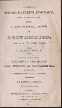 Daboll´s Schoolmaster´s Assistant # 48115