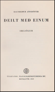 Deilt með einum # 48274