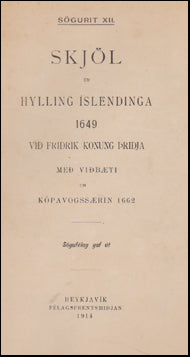 Skjöl um hylling Íslendinga 1649 # 61645