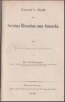 Cicero´s Rede für Sextus # 48547