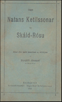 Saga Natans Ketilssonar og Skáld-Rósu # 48662