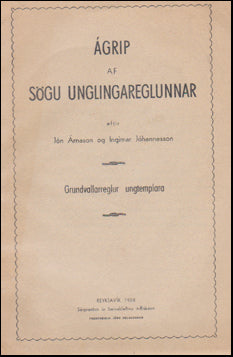 Ágrip af sögu Unglingareglunnar # 48677