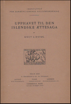 Upphavet til den islendske ættesaga # 48907