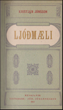 Ljóðmæli eftir Kristján Jónsson Fjallaskáld # 49096