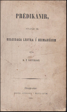 Prédikanir, ætlaðar til helgidaga # 49462