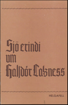 Sjö erindi um Halldór Laxness # 49463