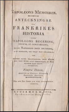 Napoleons memoirer # 49474
