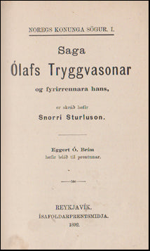 Saga Ólafs Tryggvasonar # 67697