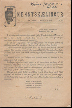 Menntskælingur # 49561