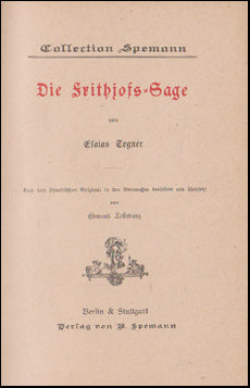 Die Frithjofs-Sage # 49592