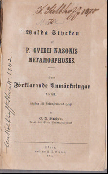 P. Ovidii Nasonis Methamorphoses # 49700