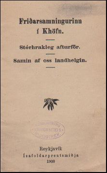 Friðarsamningurinn í Khöfn # 49738