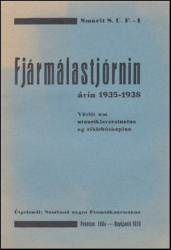 Fjármálastjórnin árin 1935-1938 # 49784