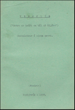 Veðmálið. ("Betra er brúði en bíl að hljóta") # 50271