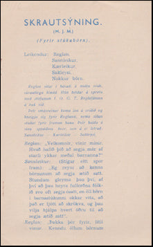 Skrautsýning # 50275