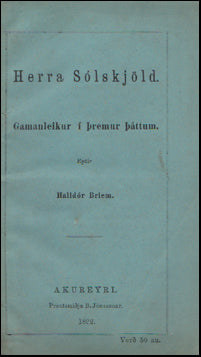 Herra Sólskjöld # 50279