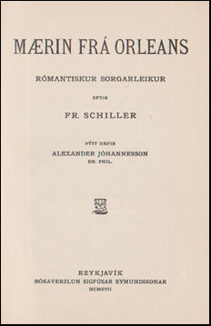 Mærin frá Orleans # 50290