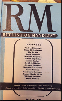 Ritlist og myndlist # 50301