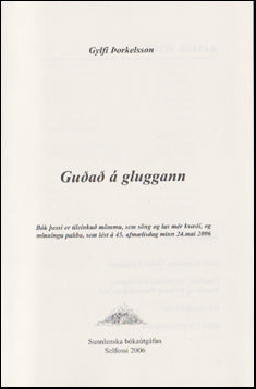 Guðað á gluggann # 50380