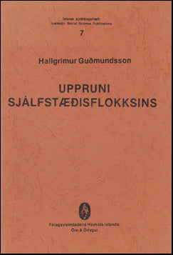 Uppruni Sjálfstæðisflokksins # 86096