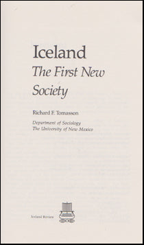 Iceland. The first new society # 50580