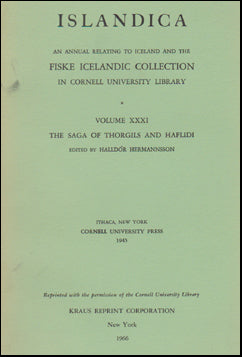 The saga of Thorgils and Haflidi # 50650
