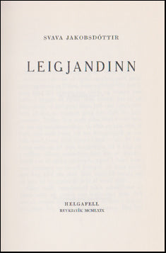 Leigjandinn # 58236