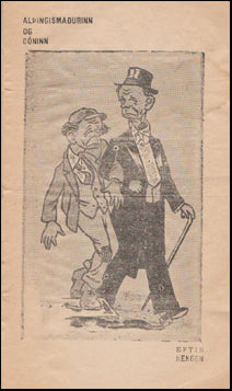 Alþingismaðurinn og dóninn # 50843