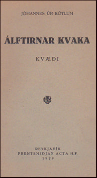 Álftirnar kvaka # 51035