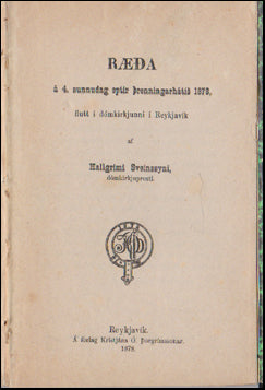 Ræða á 4. sunnudag # 51151