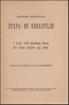 Stafa- og orðaspilið # 51341
