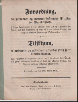 Tilskipun um illvirkisbrennur # 51538