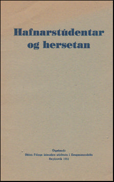 Hafnarstúdentar og hersetan # 51770