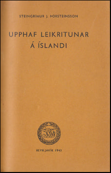 Upphaf leikritunar á Íslandi # 51858