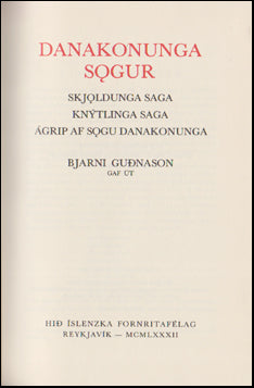 Danakonunga sögur # 67441