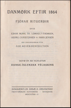 Danmörk eftir 1864 # 52224