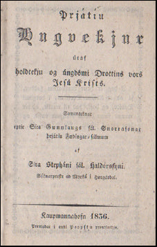 Þrjátíu Hugvekjur útaf holdtekju og úngdómi Drottins vors # 52253