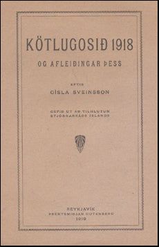 Kötlugosið 1918 og afleiðingar þess # 76929