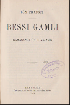 Bessi gamli # 52931