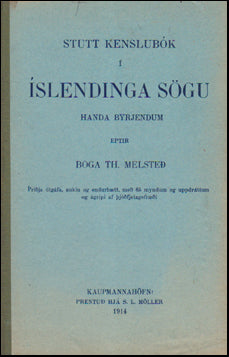 Stutt kennslubók í íslendinga sögu # 52966