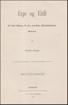 Erpr og Eitill # 53161