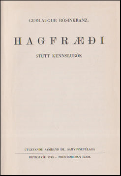 Hagfræði # 30374